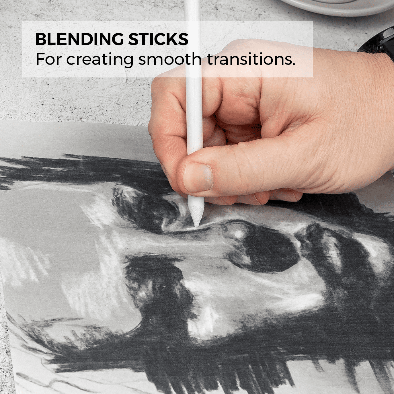 Zieler® 24 Piece Artists Charcoal Drawing Set