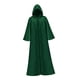 thumbnail image 2 of Capa con capucha Hugo para Halloween, disfraz de Cosplay, larga, Verde S, 2 of 9