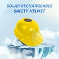 thumbnail image 2 of PALIFEUR Solar Powered Fan Hat Outdoor Solar Fan Hat Lightweight Sun Hat Comfortable Summer Hat With Fans Solar Power for Farm Work Garden Yard Work, 2 of 3