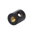 thumbnail image 2 of B&P Lamp® 3-Way Brass Arm Back, All Holes Tapped 1/8IP, 7/8 Inch Height by 3/4 Inch Diameter, Satin Black Finish, 2 of 3