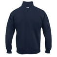 thumbnail image 3 of Men's Navy Georgetown Hoyas Big Cotton Quarter-Zip Pullover Sweatshirt, 3 of 3