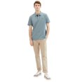 thumbnail image 4 of TOM TAILOR Polo de hombre con botonadura - Polo básico con contraste, corte regular, algodón Verde menta XL (X-Large), 4 of 6