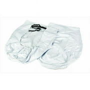 Camco 45324 33-35" Wheel and Tire Protector Covers - Arctic White Vinyl, 2-Pack