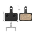 thumbnail image 1 of Lefu ​Bicycle Metal Disc Brake Pad Mountain Road Bike Brake for SHIMAN0/HOPE/SR AM, 1 of 3