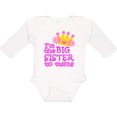 thumbnail image 3 of Inktastic I'm the big sister to twins. Girls Long Sleeve Baby Bodysuit, 3 of 5