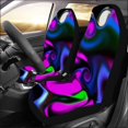 thumbnail image 2 of Set Of 2 Car Seat Covers Bear Tree Bird Universal Auto Front Seats Protector Fits For Car,suv Sedan,truck, 2 of 3