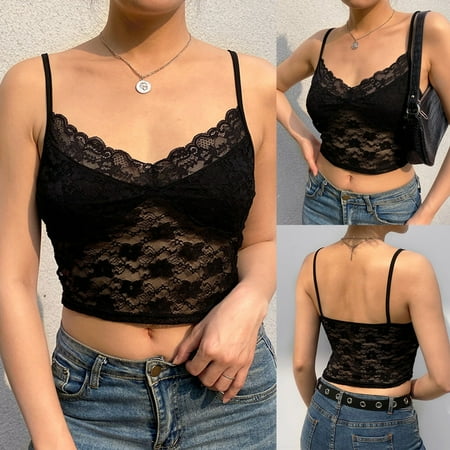 

DENGDENG Women Sexy Wireless Bralette V-Neck Fit Wirefree Bra Everyday Lace Wirefree Bra for Women Girls