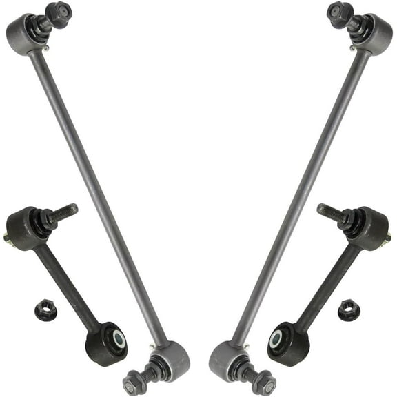 Detroit Axle - 4pc Sway Bars for 2011-2017 BMW X3, 2015-2018 X4, Front and Rear Stabilizer Sway Bar End Links 2016 Replacement