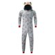 thumbnail image 2 of C6UD-Pijama familiar con capucha, mono con cremallera de Navidad, Mono, 2 of 4