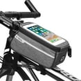thumbnail image 1 of ZZwxWA My Order 6-Inch Reflective Touches Screen Bicycle Handlebar Bag Front Frame Top Tube, 1 of 1