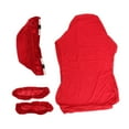 thumbnail image 3 of La silla de juego cubre el estiramiento de spandex con cubiertas de reposabrazos/espalda/cubierta del asiento extraíble Protector de lavable suave Rojo, 3 of 8