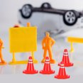 thumbnail image 2 of Toy Road Safety Barriers Plastic Red For Children And Educators 12Set, 2 of 9