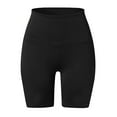 thumbnail image 5 of Idoravan Womens Summer Shorts Clearance Women Solid Color Running Shorts Sport Pant Elastic Waist Workout Shorts, 5 of 6