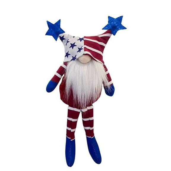 Vikakiooze Home Decor 1PCS Patriotic Gnome Plush Election Decoration Living Room Desktop Decoration