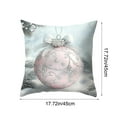 thumbnail image 5 of Christmas Pillow Covers for Decorations 18x18" Christmas Pillow Cover Holiday Decoration Cushion Covers, 5 of 7