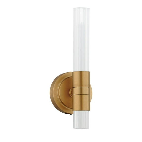 16161CRGLD Maxim Lighting Ovation - 6W 2 LED Wall Sconce-13 Inches Tall and 4.25 Inches Wide-Gold Finish