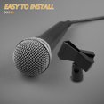 thumbnail image 4 of Shisuyan Rustproof Microphone Clip Holder Plastic for Men 2Set 2.8x2.2x1.8in, 4 of 9