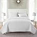 thumbnail image 3 of VCNY Home - Twin Quilt Set, 2-Piece Textured Basketweave Bedding Set, Dorm Essentials (Nina White, Twin), 3 of 4