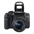 thumbnail image 2 of Cámara Canon Eos 750D (18-55mm IS STM) (Reacondicionado grado A) Canon 750D, 2 of 4