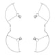 thumbnail image 2 of Kuymtek Propeller Guard Protector Cage Kit Blade Props Wing Fan Cover para DJI Mini 3 Pro, 2 of 8