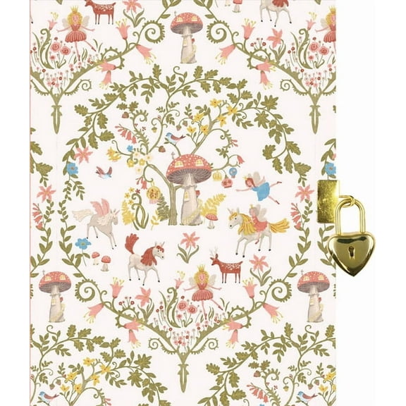 Enchanted Forest Locking Journal (Diary with Lock), (Paperback)