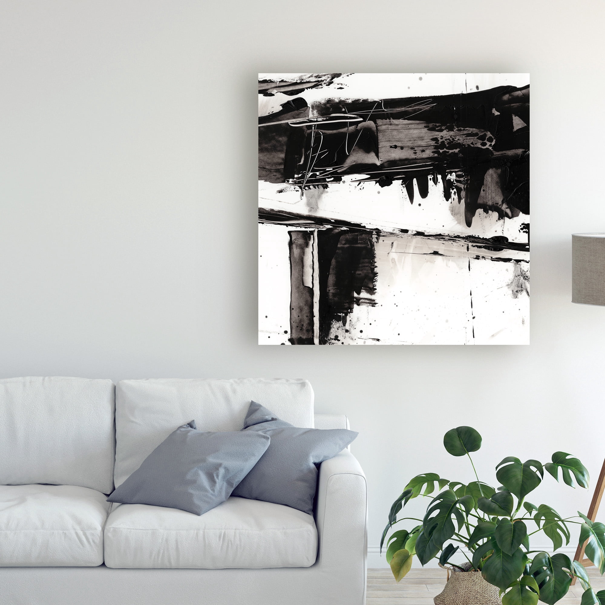 Trademark Fine Art 'Jagged Edge I' Canvas Art by Ethan Harper
