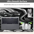 thumbnail image 3 of Gaming Mouse Pad, Large Mouse Pad XXL 35.4×15.7in, Extended Computer Keyboard Mouse Mat Desk Pad for Laptop with Stitched Edges, Waterproof Mousepad for Gamer Home&Office Women, 3 of 6