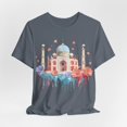 thumbnail image 5 of Taj Mahal Graphic Tee Unisex Short Sleeve By Vintage Inspired Artwork, 5 of 15