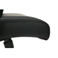 thumbnail image 4 of OFM Bonded Leather Manager Chair, High Back Office Chair for Computer Desk, in Black (568-BLK), 4 of 10