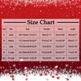 thumbnail image 2 of qelini Womens Long Sleeve Shirts Christmas Xmas Tree Print Crewneck Pullover Ribbed Tunic Tops Casual Holiday Blouses, 2 of 5