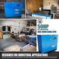 thumbnail image 5 of HPDAVV SC37 50HP Rotary Screw Air Compressor, 37KW 460V 3 Phase, 219 CFM at 125 PSI, Heavy Duty Industrial Air System, 5 of 6