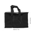 thumbnail image 3 of OULII Outdoor Picnic Insulated Lunch Bag Meal Prep Holder Black 1Set, 3 of 8