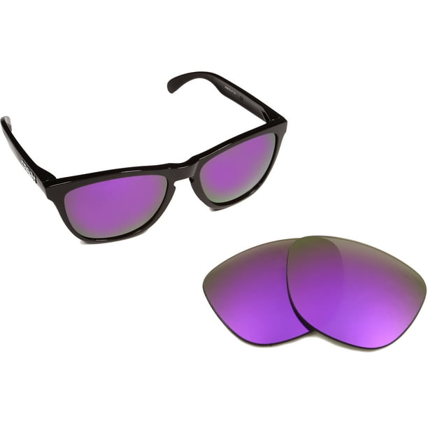 Seek Optics Best Seek Polarized Replacement Lenses For Oakley Frogskins Lx Purple Mirror Walmart Com Walmart Com
