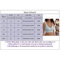thumbnail image 3 of Cathalem Women's une Armature Fab Fit Bra Wireless Long-Line Convertible Style Réservoir Bralette, Beige XXL, 3 of 3