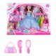 thumbnail image 1 of Juego de muñecas para niña, caja de regalo de 17,3 pulgadas, hermoso Kit de vestir de muñeca princesa a la moda para niñas, jardín de infantes, 1 of 4