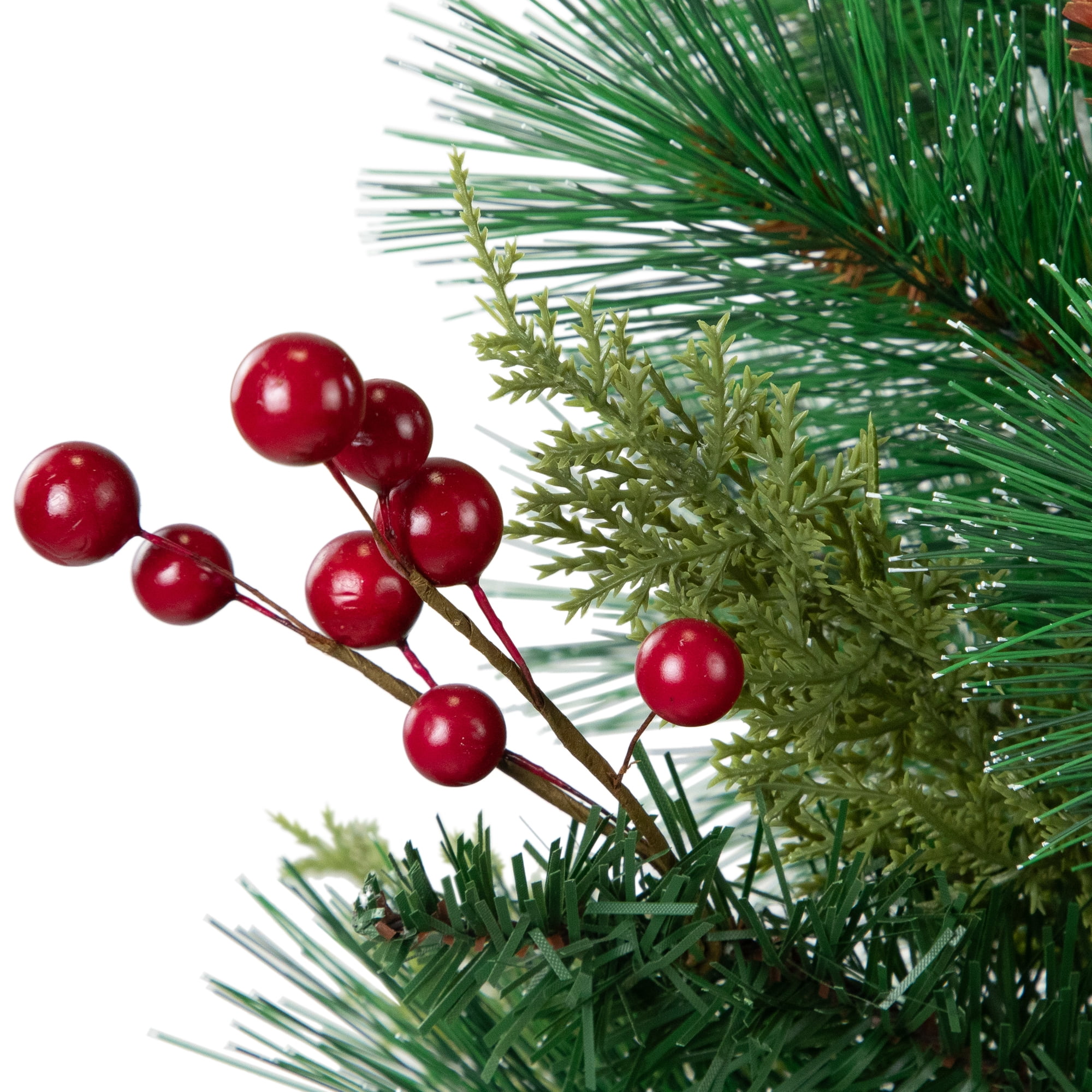 Northlight Spruce Pine Needle and Pinecone Artificial Mini Christmas Tree - 25" - Unlit