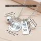 thumbnail image 3 of Mancuerna Collar Colgante Titanio Acero Inoxidable Fitness Gym Collar Peso Placa Barbell Mancuerna Collares Hombres Mujeres Cadena Colgante, 3 of 6