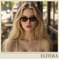 thumbnail image 3 of Gafas de Sol ELITERA Retro Ovaladas Polarizadas UV400 para Mujer/Hombre, 3 of 7