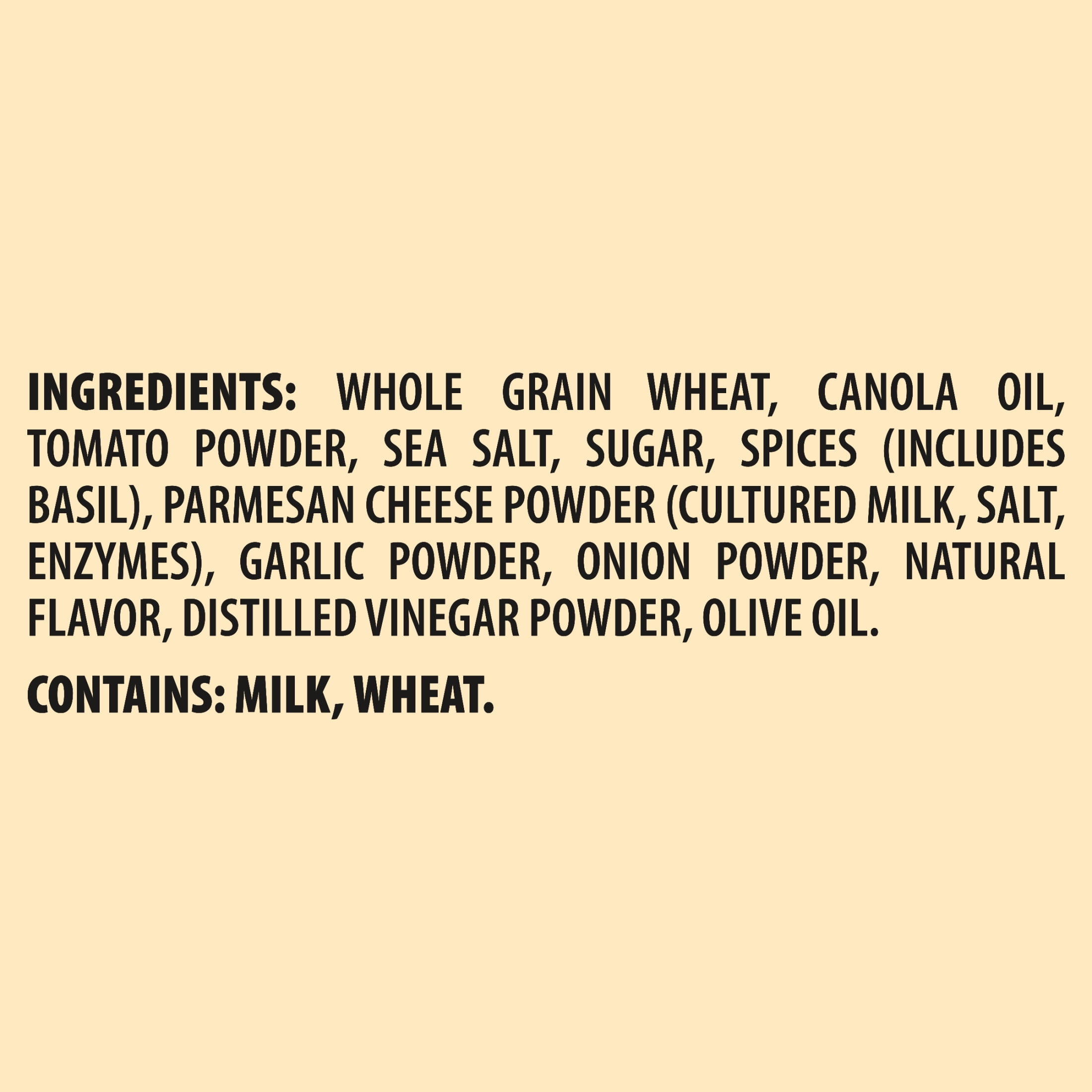 (3 pack) Triscuit Thin Crisps Tomato Basil Pizza Whole Grain Wheat Crackers, Lunch Snacks, 7.1 oz