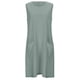 thumbnail image 3 of Vestido sin mangas con ojales para mujer, vestido de baño para la playa, cubierta - Poliéster, cuello redondo, bolsillos, largo corto, S-XXXL para vacaciones/casual, 3 of 6