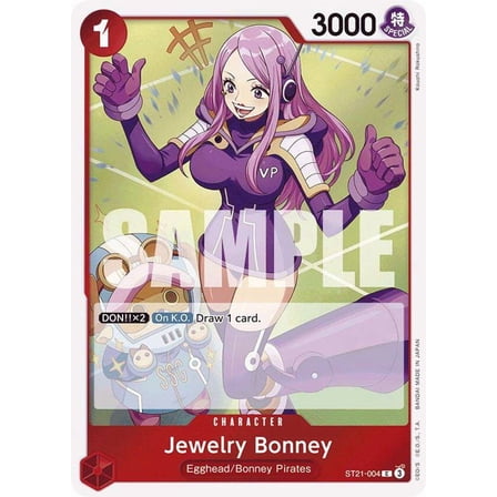One Piece Starter Deck EX: Gear 5 Common Jewelry Bonney ST21-004