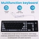 thumbnail image 5 of Teclado de Silicona Portátil, Silencioso y Plegable, USB, Flexible, Suave, Impermeable, Enrollable, para PC y Portátil., 5 of 5