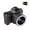 Black, variant on HD Mini DSLR Digital Camera Front & Rear Dual Camera Face Fill Light Selfie Recording & Videotaping Available In Two Models (Without Memory Card & with 32G Memory Card)-Multi-colour-1pc