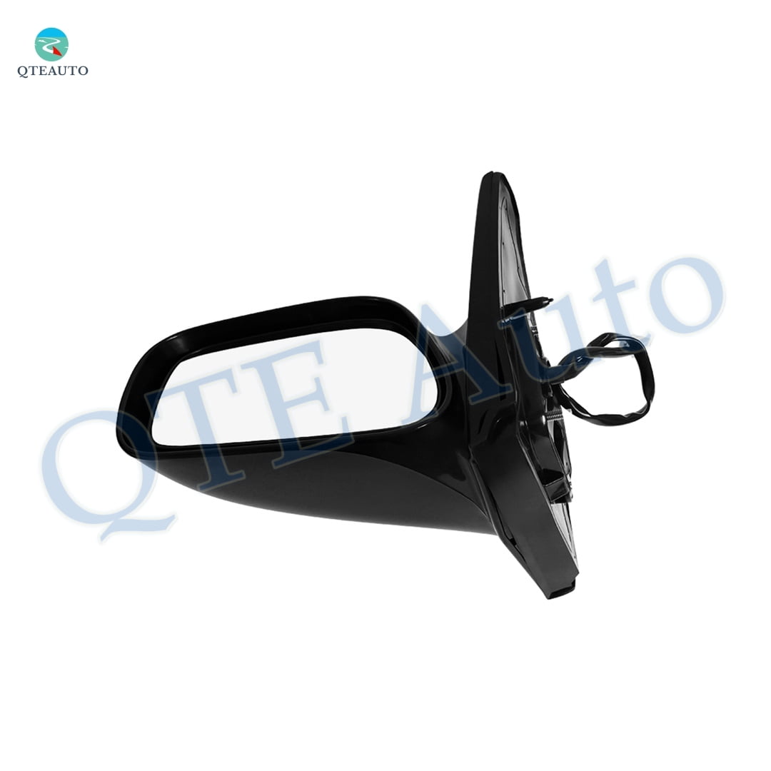 Left Driver Side Power Foldaway View Mirror Chrome/Flat Black Smooth 3H3P For 2003-2008 Pontiac Vibe