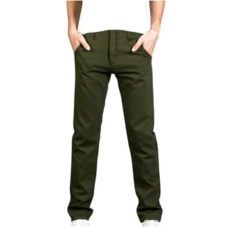 Men's Slim Fit Stretch Chino Pants, 31