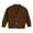 Coffee, variant on AWZXDE Childrens Knit Cardigan with V-Neck Button Front Solid Color Casual Versatile for Autumn Winter Daily Wear Fashion Outerwear Coffee，7-8 Years