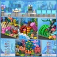 thumbnail image 3 of HOGOKIDS Aquarium Building Sets, 2-in-1 Pivoting Oceanarium Animals Construction Building Toys for Kids Aged 6-12, 3 of 10