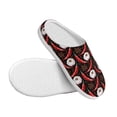 thumbnail image 3 of Yiaed Red Hot Chili 1 Print Slippers Fuzzy Warm Cozy Slippers Non Slip House Slippers For Indoor Outdoor Slippers House Slippers-46/47, 3 of 7