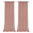 thumbnail image 3 of 2 Pack, Regal Home Collections Perry Decorative Grommet Window Panel Pair 54"W x 84"L, 3 of 6
