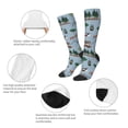 thumbnail image 3 of Logiee Camping Caravan Print Gift Stocking Stuffers,Adult Stockings,Novelty Socks,Funny Socks Birthday Running Walking Sleeping, 3 of 6